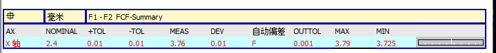 三次元測量儀軟件報告模板編輯，修改行間距操作技巧分享(圖4)